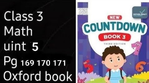 countdown book 3 third edition exercise  5a 169 170 171 unit 5 Time/class 3 math unit 5 exercises 5a