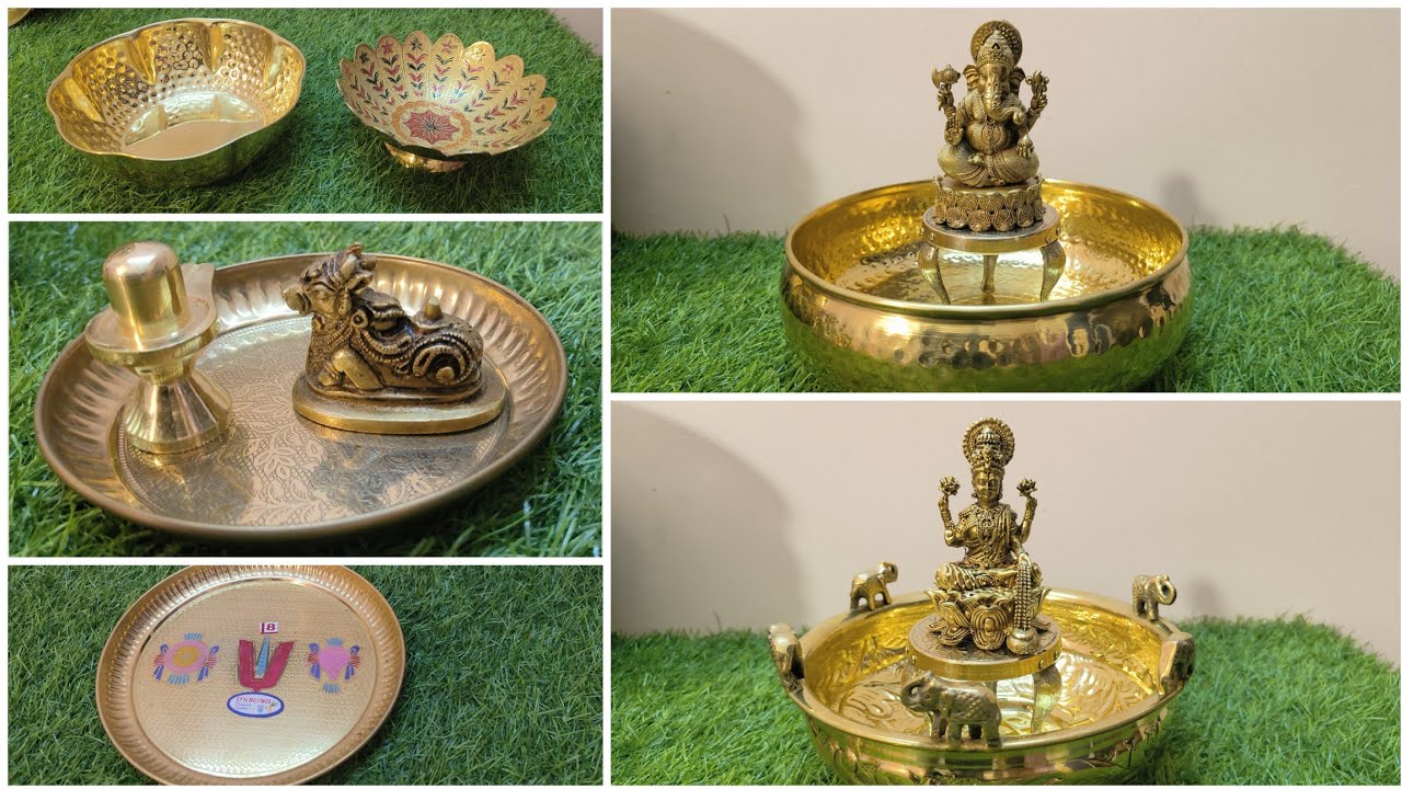 బడ్జెట్ లో మహాశివుడు 🔥 ₹100 నుంచే శివరాత్రి స్పెషల్ కలెక్షన్స్#homedecor  #brass#trending#diyas