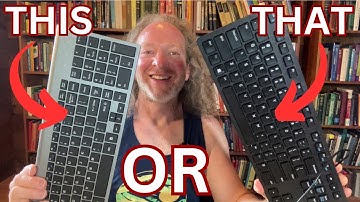 LeadsaiL Wireless Keyboard and Mouse Combo versus Amazon Basics Wired Keyboard