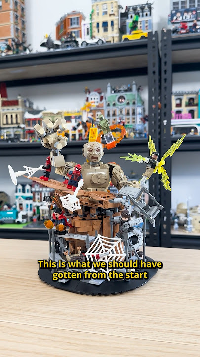 LEGO made the Spider-Man Final Battle set even BETTER 🤯🕷️ #lego #spiderman