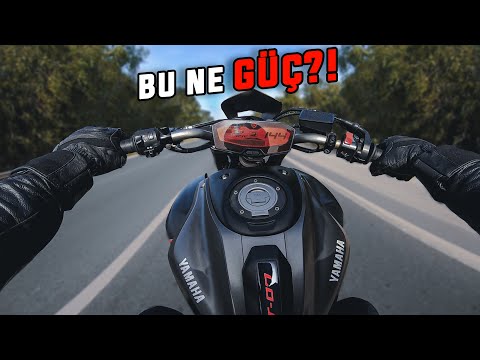 YAMAHA MT-07 İLK SÜRÜŞ | TEK TEKER OYUNCAĞI!