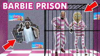 Granny vs Grandpa vs Baldi - BARBIE PRISON Escape !! - funny horror animation (p.134)