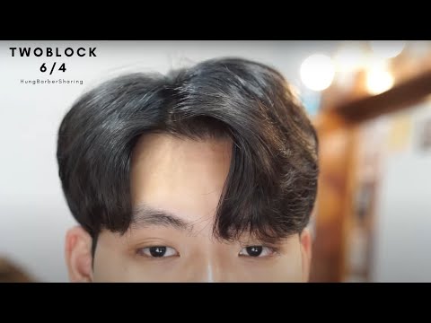 Twoblock 6/4 , Curtain Hairstyle | HƯỚNG DẪN ÉP SIDE +MẸO UỐN PHỒNG MỚI ....- M.Hùng BarberSharing