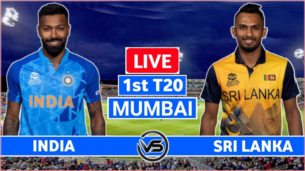 India vs Sri Lanka 1st T20 Live Scores IND vs SL 1st T20 Live Scores and Commentary
