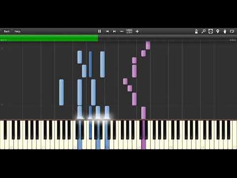 Ib かくれんぼ Hide And Seek かなしみの時 Time Of Sorrow Piano Synthesia Tutorial 