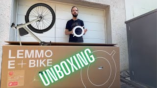 LEMMO ONE Unboxing - Design E-Bike ausgepackt und aufgebaut