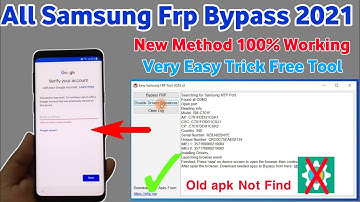 All Samsung Frp bypass Free Tool 2021 | Without Play Services Hidden Settings Apk
