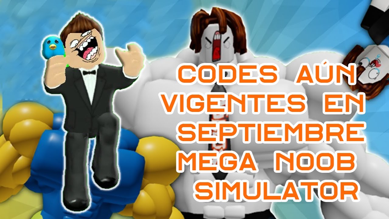 5 Codes De Este Juego Mega Noob Simulator Se Los Dejo En La Descripcion Del Video Youtube - directo rodny roblox especial 1 año en youtube 2