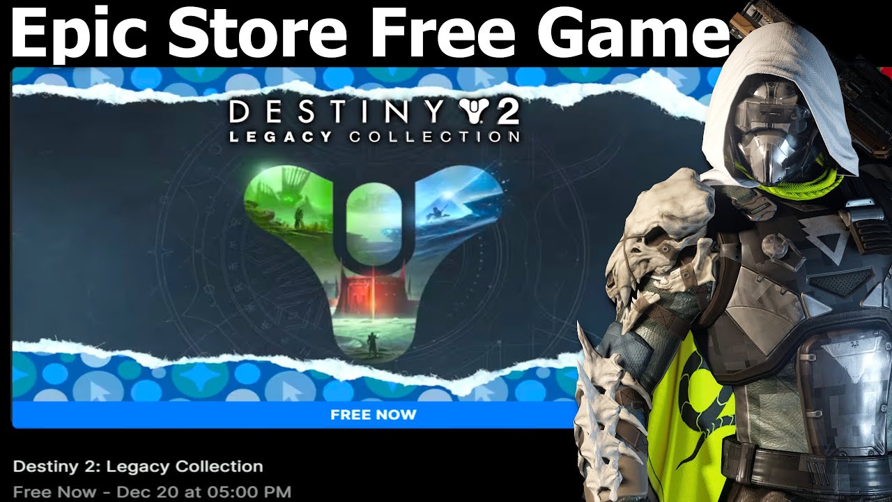 Epic Games Store is giving away 17 free games throughout the holidays: and  the first one is the Destiny 2: Legacy Collection - Meristation