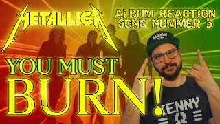 YOU MUST BURN | Metallica Album Reaction | Schmier reagiert auf 72 Seasons Song #5