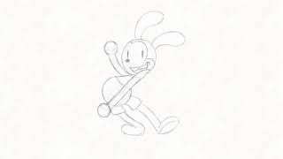 If Oswald The Lucky Rabbit was in Steamboat Willie (animation test) #cisttrynottolaugh