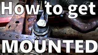 How TO: Hot Rod engine mounts for your AV8 build Junkyard Roadster Pt 9 Model A hotrod motor