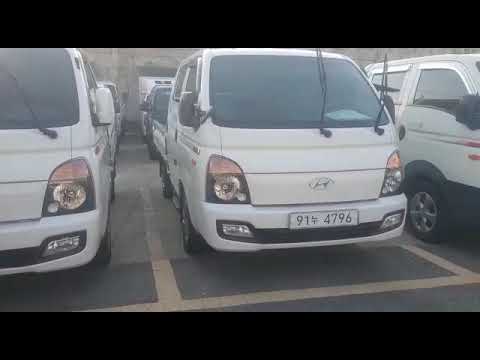 РЫНОК  в Корее НОВЫЕ ПОРТЕРЫ. Hyundai Porter . Доставка в СНГ