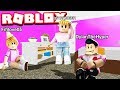 I spent 24 HOURS in a STRANGER’s HOUSE!! (Roblox Bloxburg Roleplay)