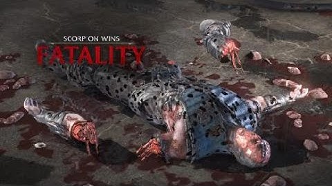 How to do every stage Fatality with Scorpion in MKX (Not edited)