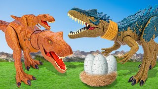 Most Dramatic Dinosaur T-rex Attack 2024 | Jurassic World Fan Movie | Dinosaur Hunting | Red Dino