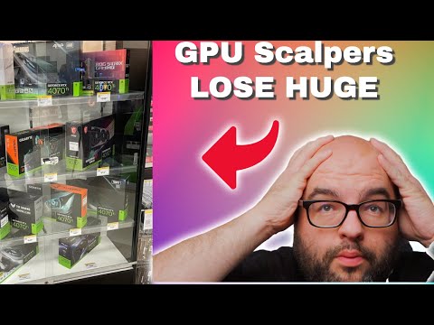 GPU Scalpers LOSE HUGE..Thanks Nvidia RTX 4070 Ti LOL