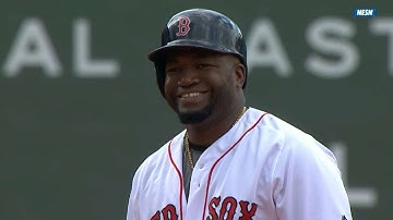 CWS@BOS: Crowd gives Big Papi ovation in 9th