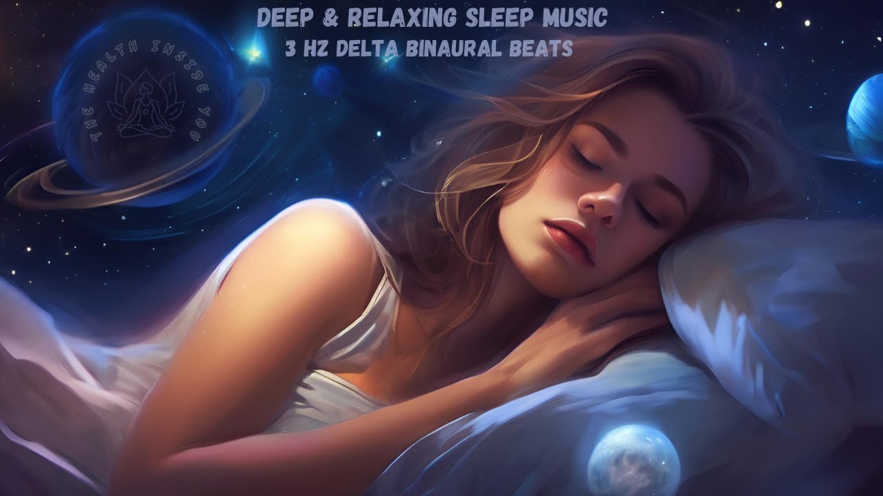 Deep & Relaxing Sleep Music | 3 Hz Delta Binaural Beats | Black Screen ...