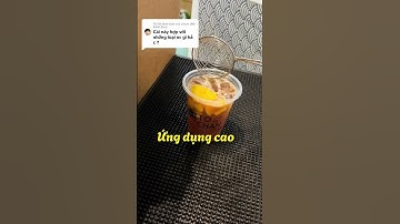 Thạch giọt nước có thể kết hợp được bao nhiêu món #tottochan #trasuatottochan