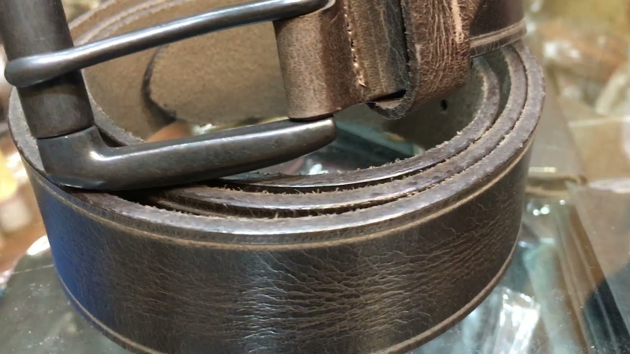 #leather belts - YouTube