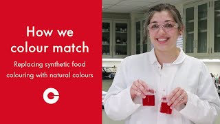 How We Colour Match - Replacing Synthetic Food Colouring with Natural Colours