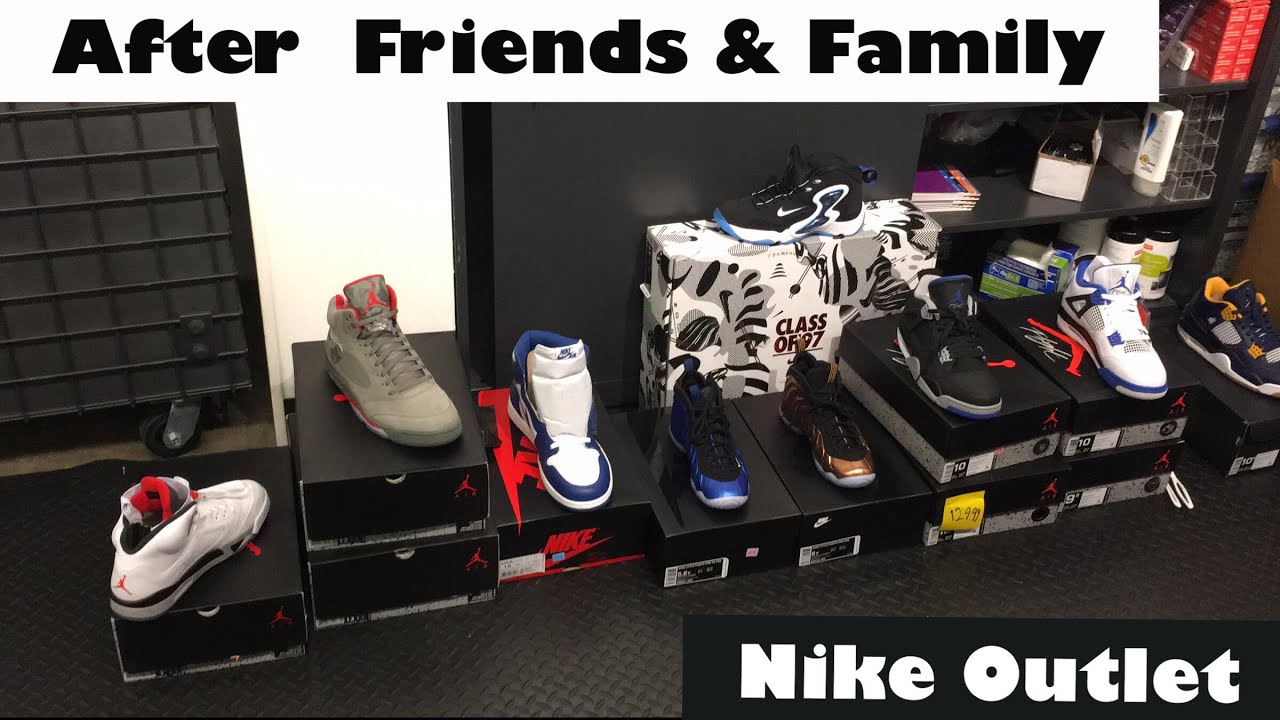 nike factory store friends and family