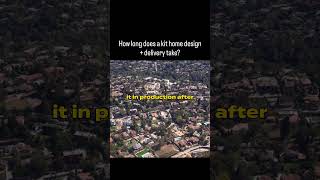 How Fast Can a Kit Home Actually Arrive? #construction #panelizedhomes #prefabhouse #prefabhome
