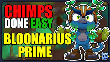 BLOONARIUS PRIME - CHIMPS | Easy Strategy for Black Border | BTD6