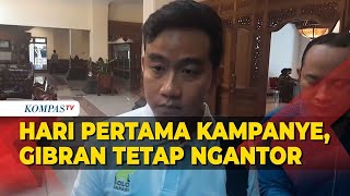 Hari Pertama Kampanye, Gibran Tetap Ngantor di Balai Kota Solo