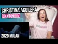 Vocal Coach Reacts to Christina Aguilera - Reflection