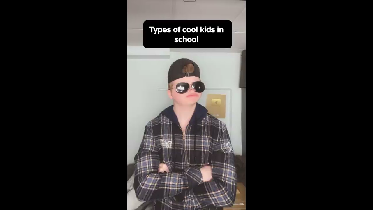 Types Of Cool Kids In School Shorts