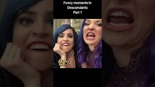 #Descendants #Mal #Evie #Jay #Ben #Uma #Carlos #Jane #Aurduy Funny moments in Descendants Part 1