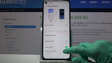 How to Adjust Text Size in Oppo A54 5G - Change Font Size