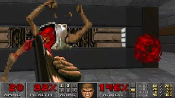 Doom Nostalgia (2022) MAP09: "Bleed Me an Ocean" UV Max Speedrun 1:42 100% Kills 100% Secrets