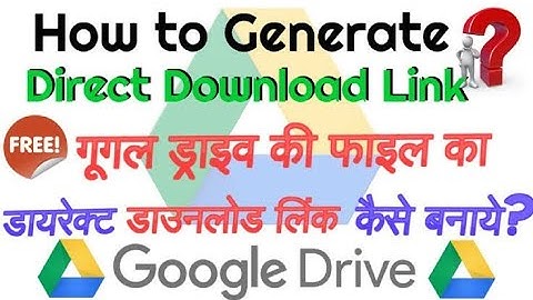 How to create direct Google Drive download link from phone | How To Make Direct Download Link | TK |