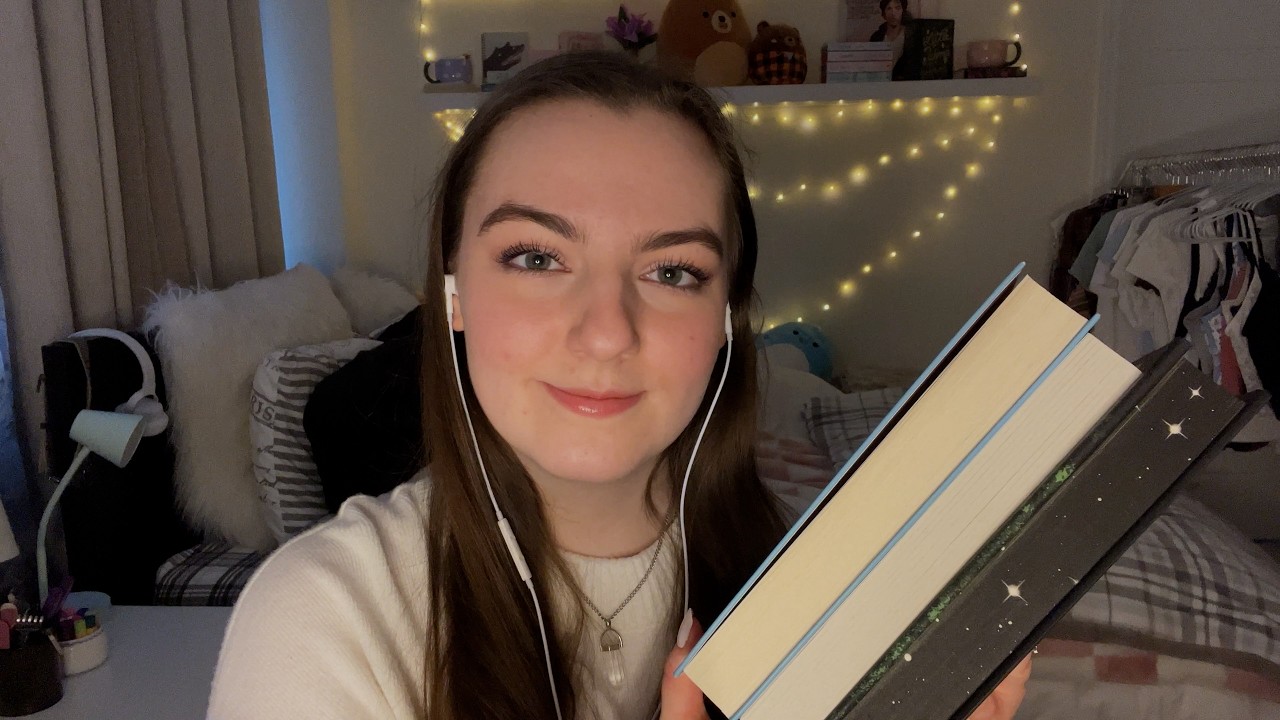 ASMR | My January Reads! (Whisper Rambles, Book Tapping)