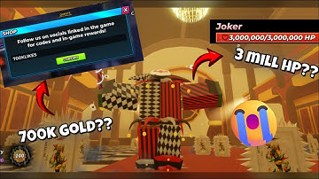 Joker Raid Update! New Codes + (Divine Perk, New Trait & More!) | Hunty Zombies