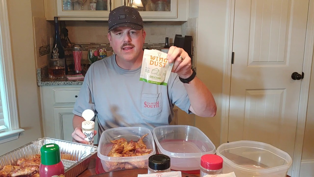 How to cook Chicken Wings using Kosmos Q Wing Dust 