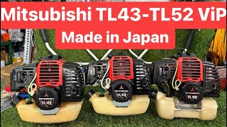 06/03 Máy Cắt Cỏ Nhật Mitsubishi TL43-Nòng 40 & TL52-Nòng 44 Zin Nguyên Bản Nhật Đẹp 9 Nút NguyênZin