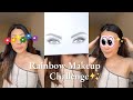 Rainbow makeup challenge  not a makeup tutorial pride