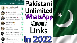 Pakistan Whatsapp Group Links In 2022 | Best Pakistan Unlimited Whatsapp Group Links screenshot 3