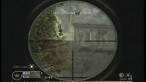 Biagas MSG Overgrown Call of Duty 4 Gameplay