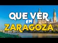 🧳️ TOP 10 Que Ver en Zaragoza ✈️ Guía Turística Que Hacer en Zaragoza