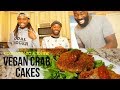 VEGAN CRAB CAKES   - GOTDAMNZO AND RAHBI |  THAT VEGAN SHOW