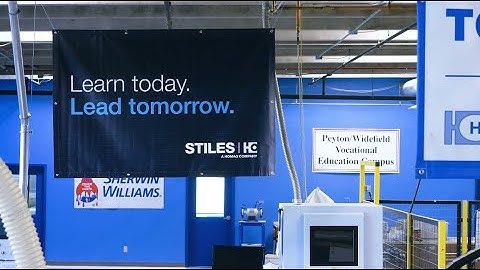 A Partnership in Workforce Development | The MiLL & Stiles Machinery