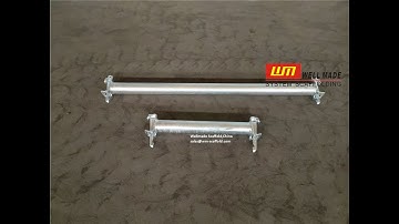 Crab 60 Shoring System Scaffold Ledger - Hi Load Scaffold System Horizontal Parts - Wellmade China
