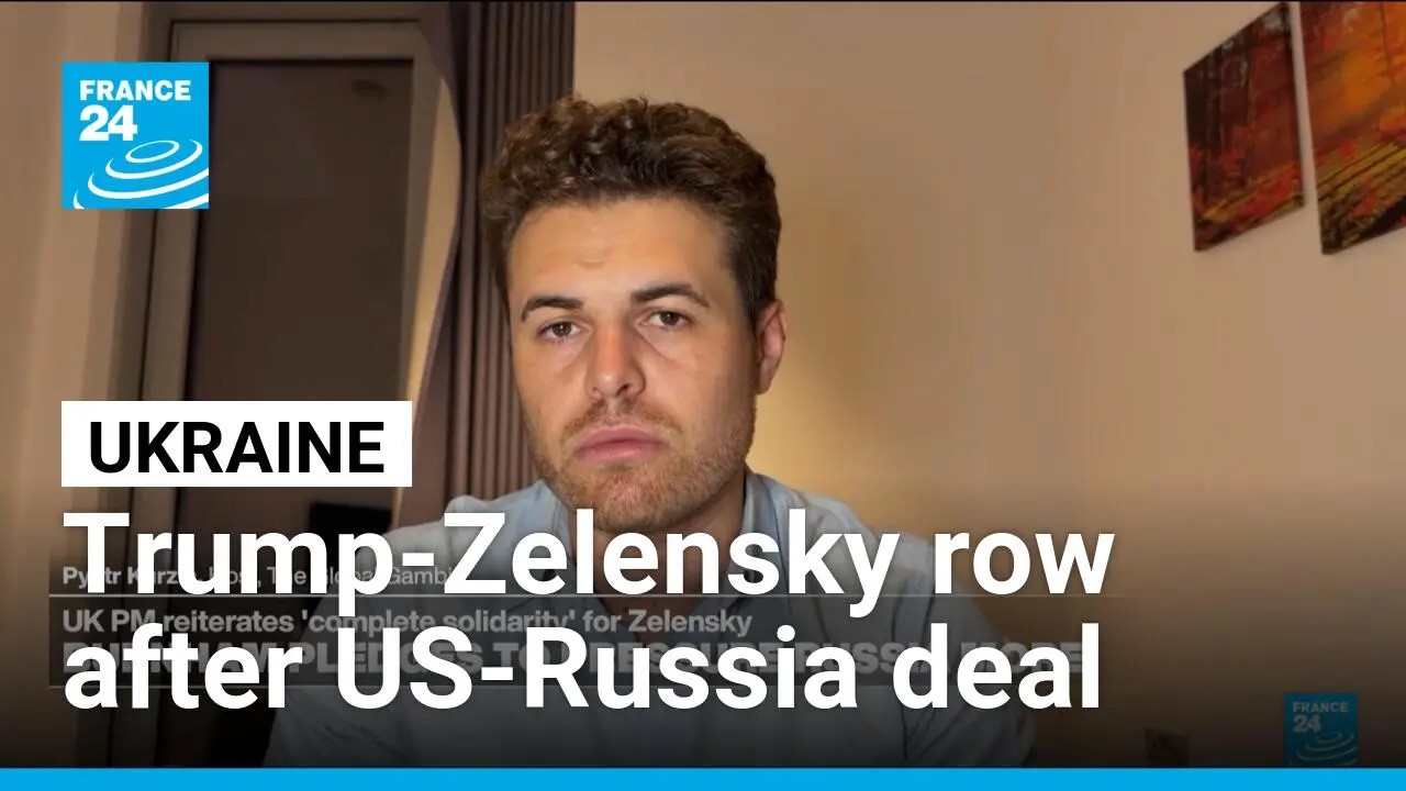 Trump says Ukraine needs new president who will agree to end war • FRANCE 24 English