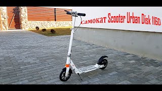 Самокат Scooter Urban Disk 116D (белый)