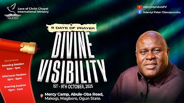 DIVINE VISIBILITY WITH PROPHET P.A OLOWOPOROKU || 15/10/2025
